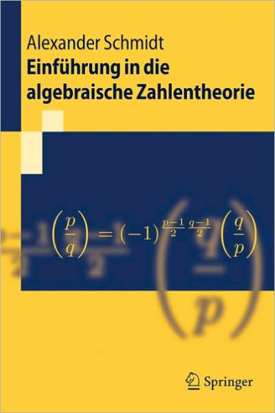 EinfÃ¼hrung in Die Algebraische Zahlentheorie