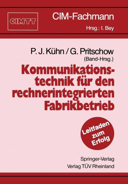 Kommunikationstechnik Für Den Rechnerintegrierten Fabrikbetrieb