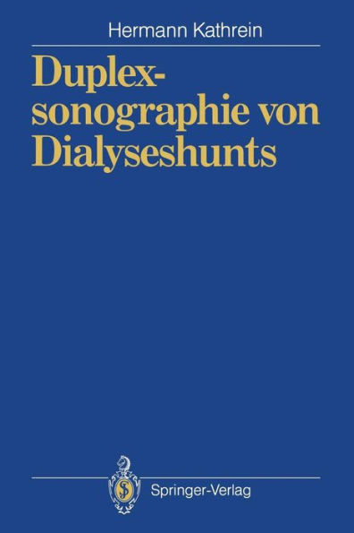 Duplexsonographie Von Dialyseshunts