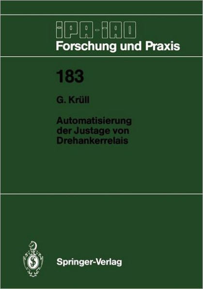 Automatisierung Der Justage Von Drehankerrelais