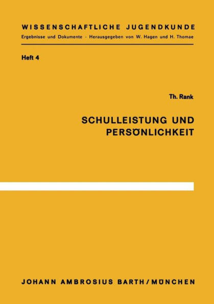 Schulleistung Und Persönlichkeit