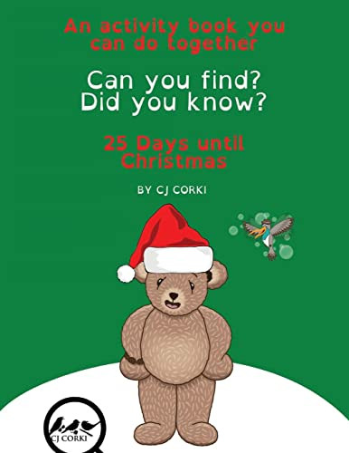 Can You Find? Did You Know? 25 days 'til Christmas Activity Book