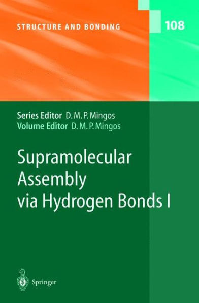 Supramolecular Assembly Via Hydrogen Bonds I