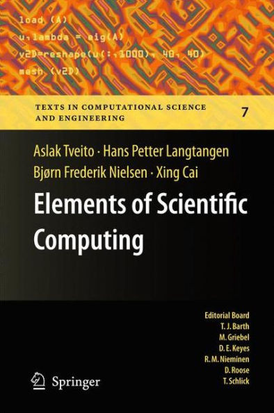 Elements of Scientific Computing