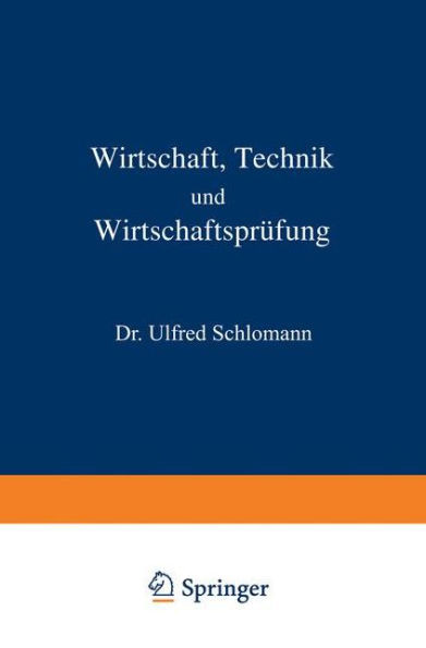 Wirtschaft Technik Und Wirtschaftsprüfung