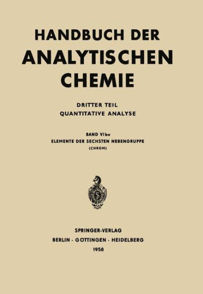 Elemente Der Sechsten Nebengruppe: Chrom