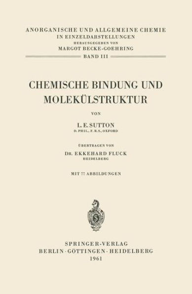 Chemische Bindung Und MolekÃ¼lstruktur