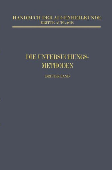 Die Untersuchungsmethoden