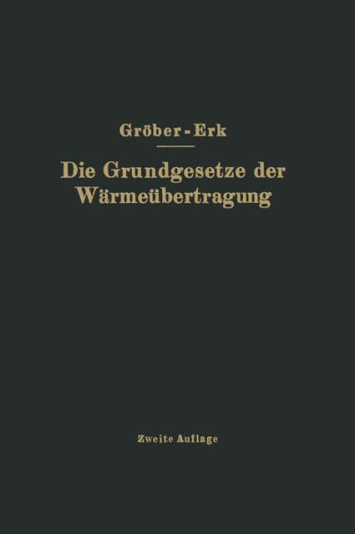 Die Grundgesetze Der WÃ¤rmeÃ¼bertragung
