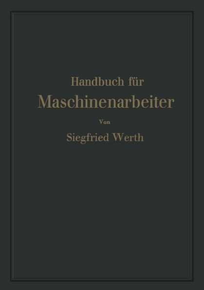 Handbuch Für Maschinenarbeiter