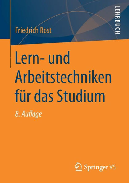 Lern- Und Arbeitstechniken FÃ¼r Das Studium