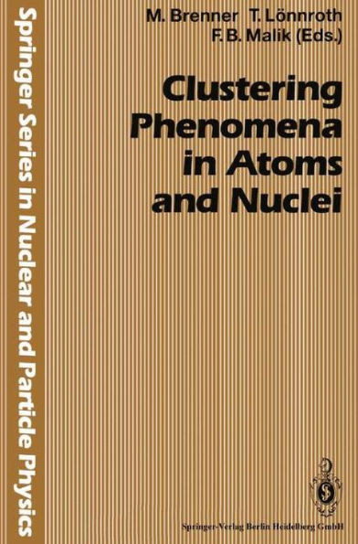 Clustering Phenomena in Atoms and Nuclei: International Conference on Nuclear and Atomic Clusters, 1991, European Physical Society Topical Conference,