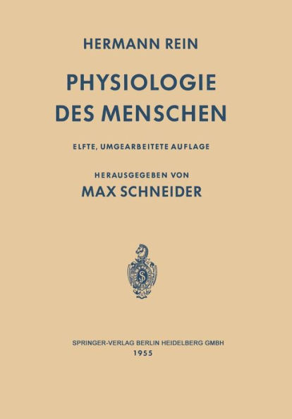EinfÃ¼hrung in die Physiologie des Menschen