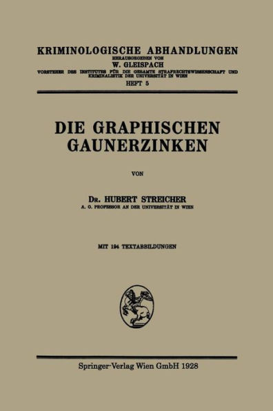 Die Graphischen Gaunerzinken