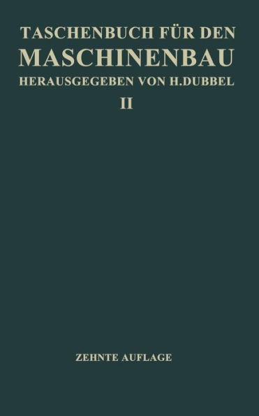 Taschenbuch Für Den Maschinenbau