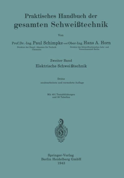 Elektrische Schweißtechnik
