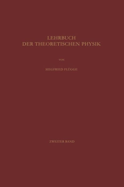 Lehrbuch Der Theoretischen Physik