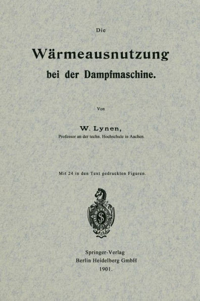 Die WÃ¤rmeausnutzung Bei Der Dampfmaschine