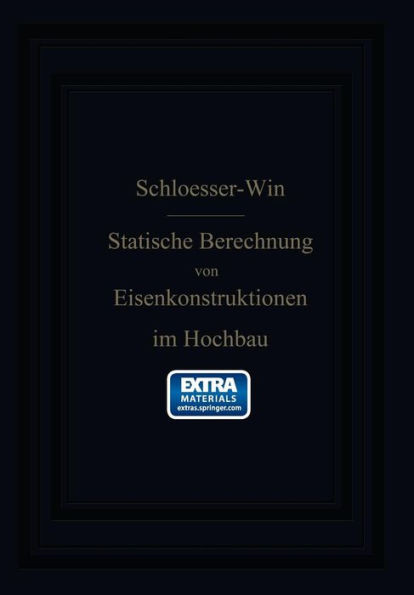 Anleitung Zur Statischen Berechnung Von Eisenkonstruktionen Im Hochbau