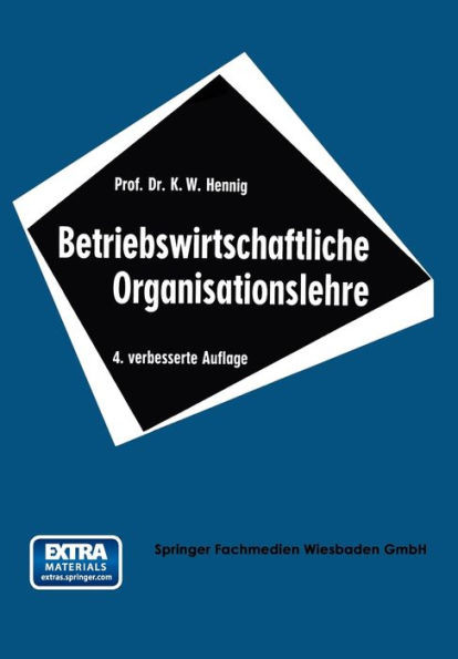 Betriebswirtschaftliche Organisationslehre
