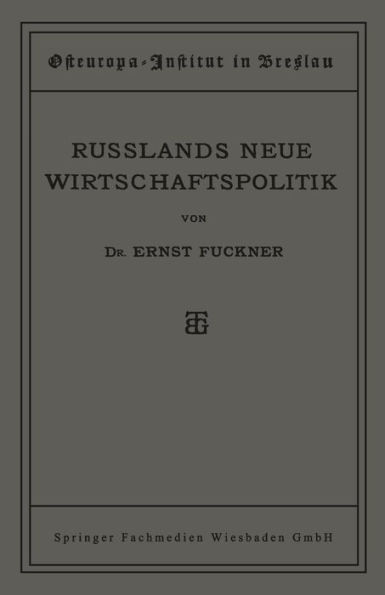 Russlands Neue Wirtschaftspolitik
