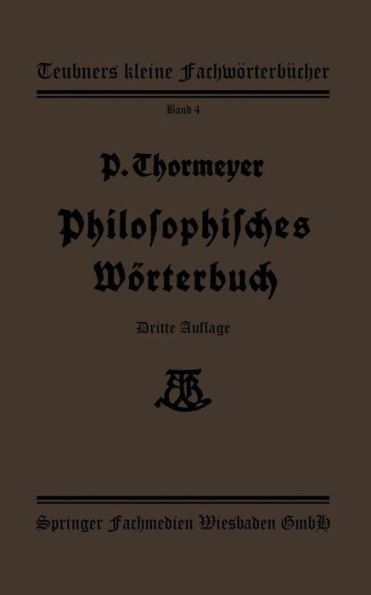 Philosophisches Wörterbuch