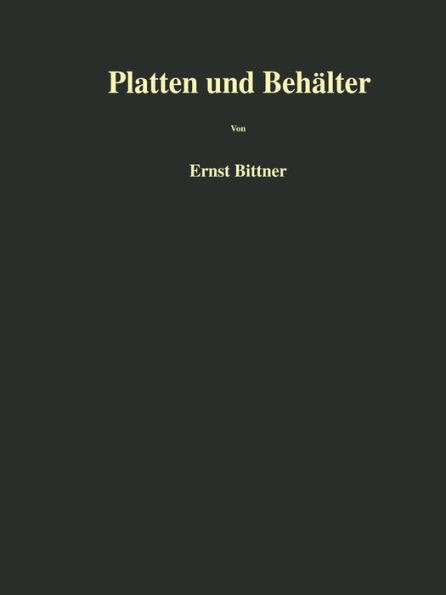 Platten Und BehÃ¤lter