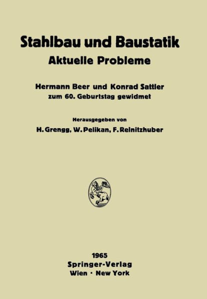 Stahlbau Und Baustatik: Aktuelle Probleme