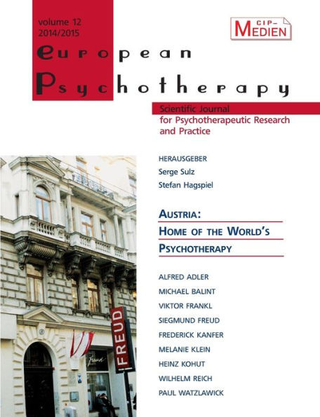 European Psychotherapy 2014/2015: Austria: Home of the World's Psychotherapy