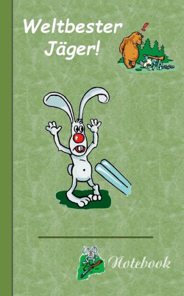Weltbester JÃ¤ger: Motiv Notizbuch, Notebook, Einschreibbuch, Tagebuch, Kritzelbuch im praktischen Pocketformat