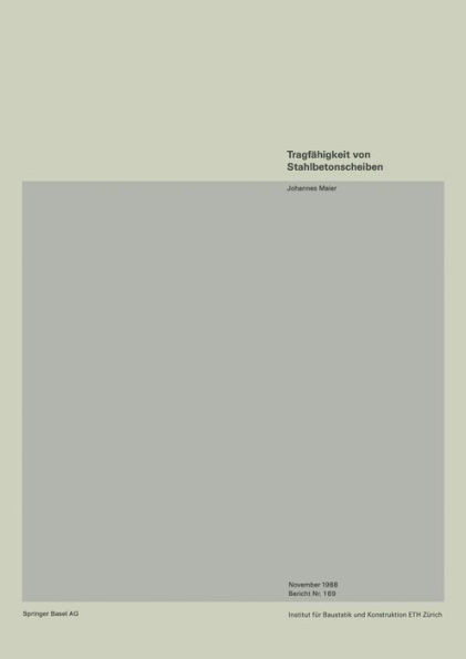 TragfÃ¤higkeit Von Stahlbetonscheiben