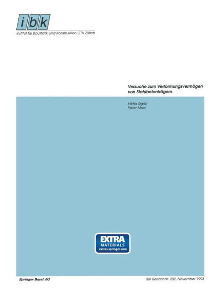 Versuche Zum Verformungsvermögen Von Stahlbetonträgern
