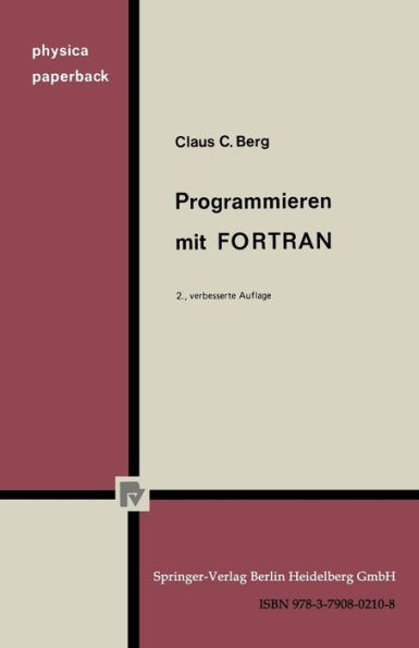 Programmieren Mit FORTRAN