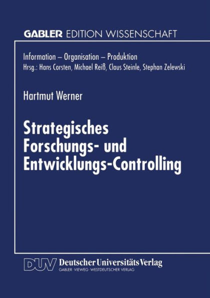 Strategisches Forschungs- Und Entwicklungs-Controlling