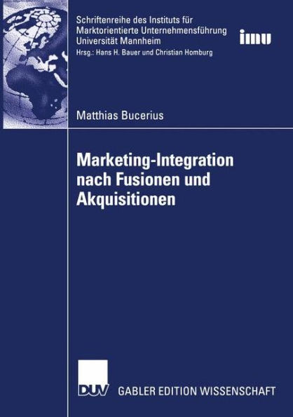 Marketing-Integration Nach Fusionen Und Akquisitionen
