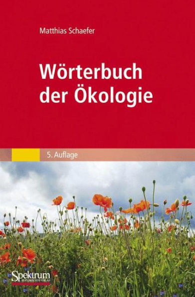 Wörterbuch Der Ökologie