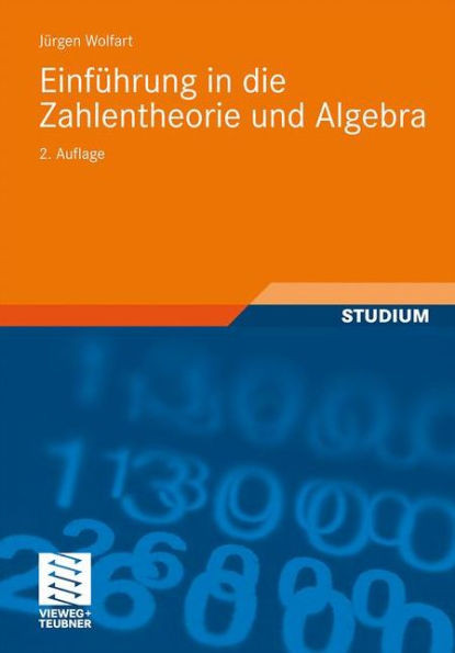 EinfÃ¼hrung in Die Zahlentheorie Und Algebra