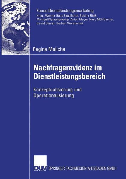 Nachfragerevidenz Im Dienstleistungsbereich: Konzeptualisierung Und Operationalisierung