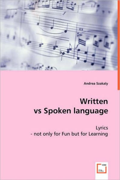 Written vs Spoken Language