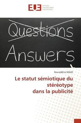Le statut sÃ©miotique du stÃ©rÃ©otype dans la publicitÃ©