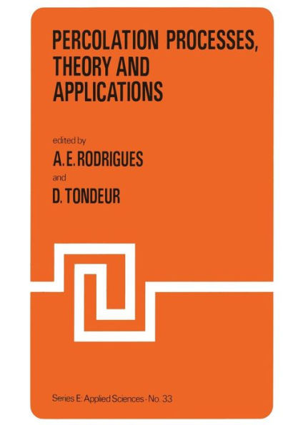 Percolation Processes: Theory and Applications: Theory and Applications