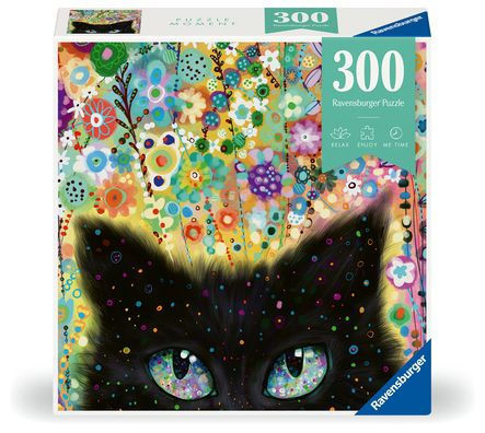 Puzzle Moments: Kaleidoscope Kitty 300 Piece Puzzle