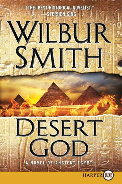 Desert God: A Novel of Ancient Egypt Large Print