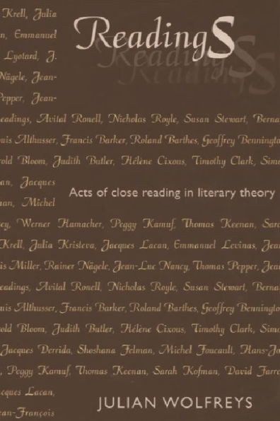 Readings: Acts of Close Reading in Literary Theory
