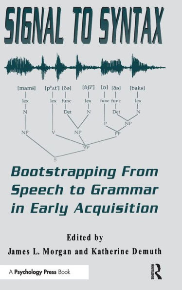 Signal to Syntax: Bootstrapping From Speech To Grammar in Early Acquisition