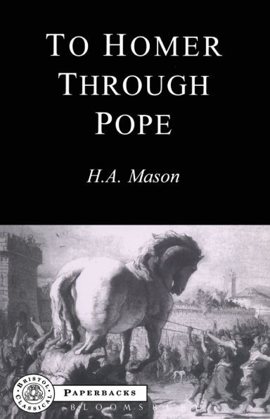 To Homer Through Pope