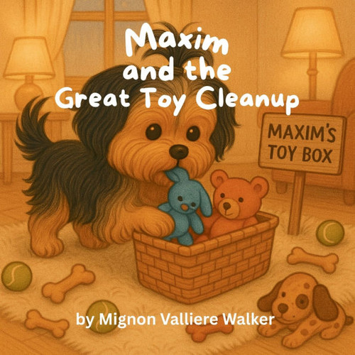 Maxim and the Great Toy Cleanup Large Print