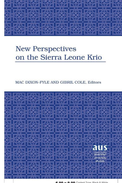 New Perspectives on the Sierra Leone Krio