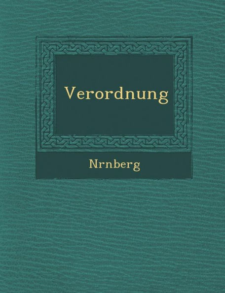 Verordnung
