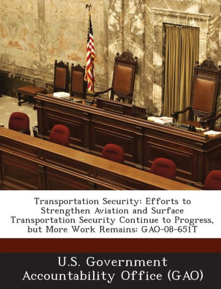 Transportation Security: Efforts to Strengthen Aviation and Surface Transportation Security Continue to Progress, But More Work Remains: Gao-08